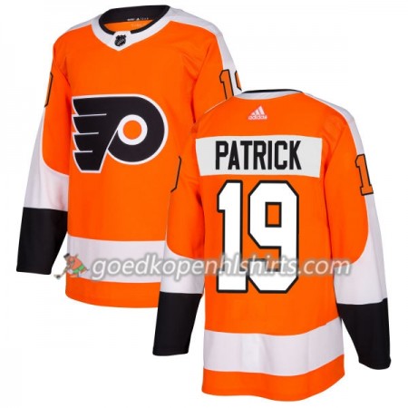 Philadelphia Flyers Nolan Patrick 19 Adidas 2017-2018 Oranje Authentic Shirt - Mannen
